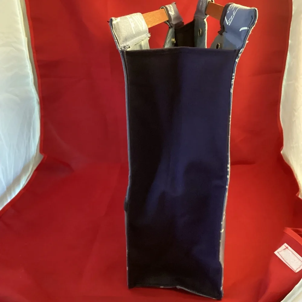 Holiday Fair 1978 tote bag with wood handles - Picture 11 of 11